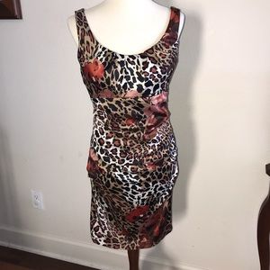 Animal Print Cocktail Dress